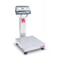Ohaus D52P12RTR1 Defender 5000 Column-Mount Standard Bench Scale, 25 lbs, 12 x 14&amp;quot; platform-