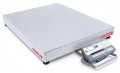 OHAUS D52P250RTX5 Multifunctional Low Profile Bench Scale with plastic indicator, 500 lbs. capacity-