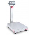 OHAUS D52P50RQL2 Multifunctional Standard Bench Scale with plastic indicator, 100 lbs. capacity-