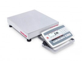 Ohaus D52XW25WQR5 Defender 5000 Washdown Low Profile Bench Scale, 50 lbs, 12 x 12&amp;quot; platform-
