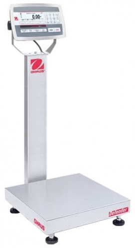 Ohaus D52XW50RQL2 Defender 5000 Multifunctional Bench Scale, 100 lbs, 18 x 18&amp;quot;-