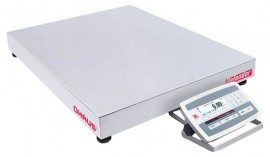 Ohaus D52XW50RQV5 Defender 5000 Multifunctional Bench Scale, 100 lbs, 24 x 24&amp;quot;-