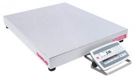 Ohaus D52XW50RQV5 Defender 5000 Multifunctional Bench Scale, 100 lbs, 24 x 24&amp;quot;-