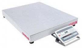 Ohaus D52XW50WQV5 Defender 5000 Multifunctional Bench Scale, 100 lbs, 24 x 24&amp;quot;-