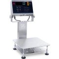 OHAUS i-D61XWE12K1R6 DEFENDER&amp;trade; 6000 Washdown Bench Scale, 25 lbs (12.5 kg)-