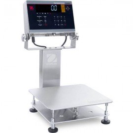 OHAUS i-D61XWE25K1R6 DEFENDER&amp;trade; 6000 Washdown Bench Scale, 50 lbs (25 kg)-