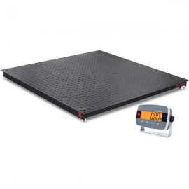 OHAUS i-DF33P2500B1L DEFENDER&amp;trade; 3000 Floor Scale with ABS indicator, 2,500 lbs (1,250 kg), 4' X 4'-