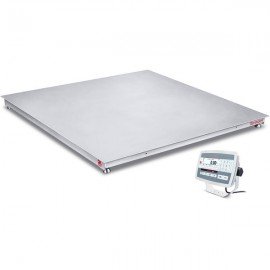 OHAUS i-DF52XW5000C1L DEFENDER&amp;trade;5000 Floor Scale with IP68 SS display, 5,000 lbs (2,500 kg), 4' X 4'-