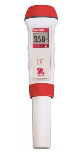 OHAUS ST10S Starter Salinity Pen Meter, 0.0 to 10.0 ppt, &amp;plusmn;2.5% FS-