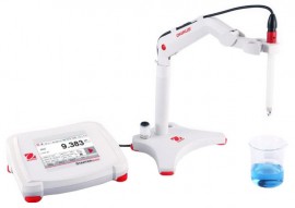 Ohaus ST5000-B Starter Benchtop pH Meter with Touchscreen, -2 to 20 pH, -30 to 130&amp;deg;C-