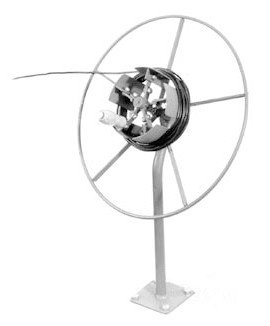 Olympic 450-5 Light Duty Takeup Reel, 5in Diameter-