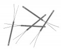 Omega 1PT100KN2515CLA Platinum RTD Element, Pt100, Ceramic Wire-Wound, Class A, 1.5 x 25 mm-