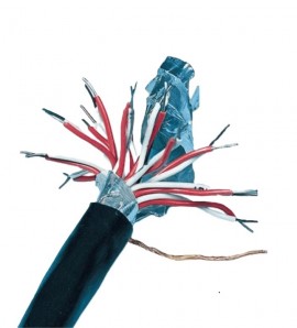 Omega 4JX20PP Thermocouple Extension Cable, type J, 20 AWG, multipair, 4-pair, PVC-