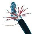 Omega 4KX24SPP Thermocouple Extension Cable, type K, 24 AWG, multipair, 4-pair, PVC-