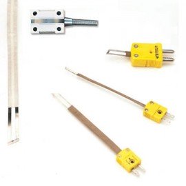 Omega 88302K Thin-Foil Surface Thermocouple Probe with miniature connector, type K, 32 to 410&amp;deg;F-