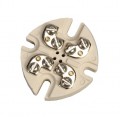 Omega CH-47 Terminal Block for NSA/NSB/NSC and NBS Type Connection Head, 2-terminal, ceramic-