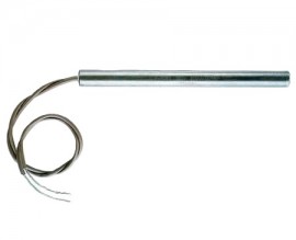Omega CIR Series Cartridge Heater with Incoly sheath, 400 W, 62 W/in<sup>2</sup>, 240 V AC-