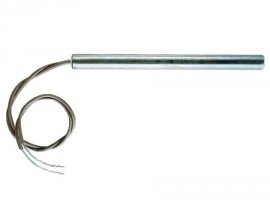 Omega CIR Series Cartridge Heater with Incoly sheath, 2000 W, 113 W/in<sup>2</sup>, 240 V AC-
