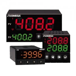 Omega CN16DPT-225 PID Temperature and Process Controller, 1/16 DIN, AC Powered-