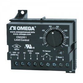 Omega CN3261 Series High-Limit Temperature Controller, K thermocouple input, 0 to 2300°F-