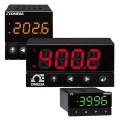 Omega DP8PT-330 Universal Digital Panel Meter, 1/8 DIN, 4-Digit, AC Power, Dual Relay Output, USB-