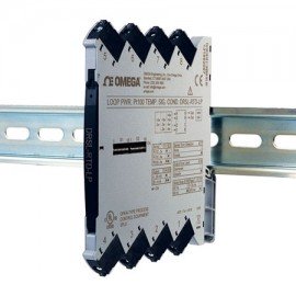 Omega DRSL-RTD-LP DIN Rail Signal Conditioner, -200°C to 850°C input, loop-powered-