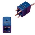 Omega DTC-U-M 4-Prong Dual-Circuit Thermocouple Connector, type U male-