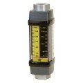 Omega FL-6000A Series In-Line Flow Meter, oil, 0.5 to 5 GPM, 1/2" NPT female-
