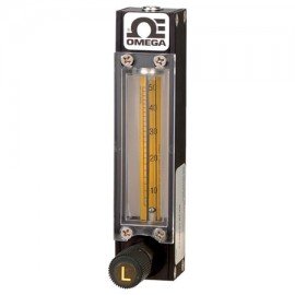 Omega FLD Series Variable Area Flow Meter, argon, 5 to 50 SCFH, 1/8" NPT female-