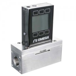 Omega FMA-1611A Gas Mass Flow Meter, 1.25 to 250 SLM, 1/2" NPT-