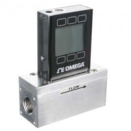 Omega FMA-1611A-V2 Gas Mass Flow Meter, 1.25 to 250 SLM, 1/2" NPT-
