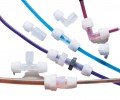 Omega FTTP-4G Grab-Seal Gripper, PFA, 1/4" OD-