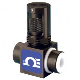 Omega FVLT111 Needle Valve, 1/8" NPT, 0.003 Cv, 8-Turn-