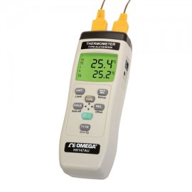 Omega HH147AU Handheld Thermocouple Data Logger, 7 thermocouple types-