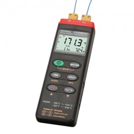 Omega HH306A Handheld Thermocouple Data Logger, 2-channel-