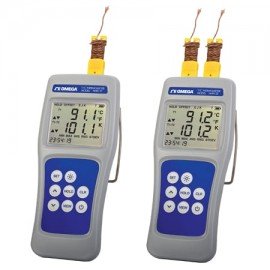 Omega HH911T Thermocouple Thermometer, -418 to 2502&amp;deg;F, 1-channel-