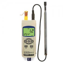 Omega HHF-SD1 Hot Wire Anemometer, 40 to 3940 FPM, with SD data logger-