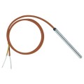 Omega HTTC36-K-18G-2 Hollow Tube Thermocouple Probe with stripped leads, type K, 32 to 450&amp;deg;F-