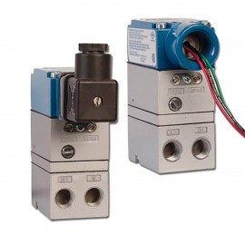 Omega IP710-X100-D I/P Converter, 2 to 100 psi, ±0.1%, 1/4" NPT, DIN 43650 A connector-