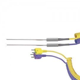 Omega JTSS-HH General Purpose Thermocouple Probe with miniature connector, type J, 32 to 970&amp;deg;F, 304 SS, 1/8 x 6&amp;quot;-