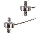 Omega LC201 Series Subminiature Load Cell, 25 lbf, tension/compression, 2 mV/V, ±1%-