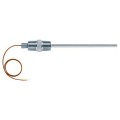 Omega NB1-ICSS-14U-2RP-TT36 Replacement Thermocouple Probe with stripped leads, type J, 32 to 1328°F, 304 SS, 0.25 x 2", 1/2" NPT, ungrounded, 40" lead-