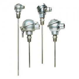 Omega NB1-ICSS-316U-12 Thermocouple Probe with cast iron connection head, type J, 32 to 1150°F, 304 SS, 0.187 x 12", 1/2" NPT, ungrounded-