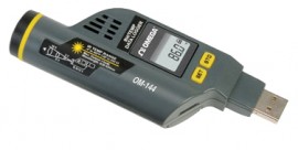 Omega OM-144 Temperature and Humidity Data Logger with infrared sensor and LCD, -4 to 158°F, 0 to 100% RH-