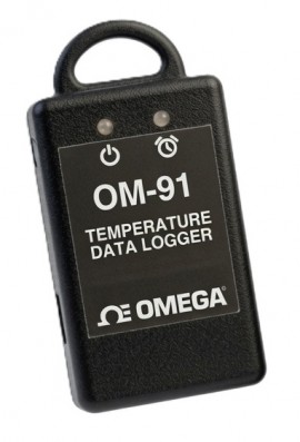 Omega OM-91 Temperature Data Logger, -22 to 176°F, ±0.3°C-