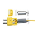 Omega PCLM-SMP-NL Ferrite Cable Clamp for miniature thermocouple connectors, no logo-