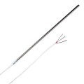 Omega PR-10 Series RTD Probe, 100 Ω, -58 to 482°F, 1/8 dia x 3", 3-wire-
