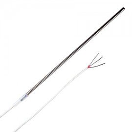 Omega PR-10 Series RTD Probe, 100 Ω, -58 to 482°F, 1/8 dia x 6", 4-wire-