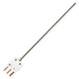 Omega PR-17 Series RTD Probe, 100 Ω, -58 to 482°F, 1/8 dia x 6", MTP connector-