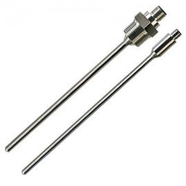 Omega PR-21 Series RTD Probe, Pt100, class A, 0.125 x 6" probe, 4-wire, M12 connector-